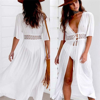 Beach Long Maxi Dress Cover Up