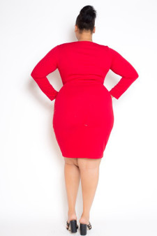 Colorblock Bodycon Dress