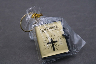 Bible Holy Book Key Chain