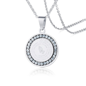 Hand Coin Medal Pendant