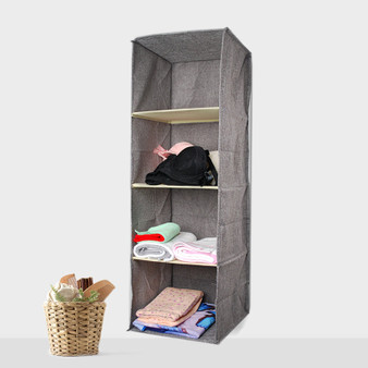 Wardrobe Hanging Storage Bag Interlayer Drawer Type