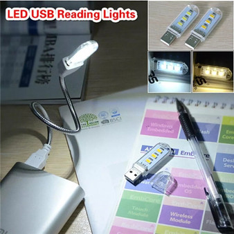 Mini USB LED Light Table Lamp Portable Night light