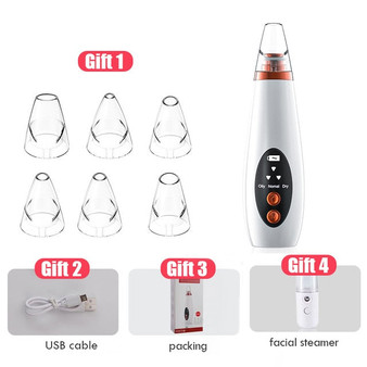 USB Rechargeable Blackhead Remover Face Pore Vacuum Skin Care