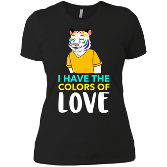 I have the colors of love pride shirt