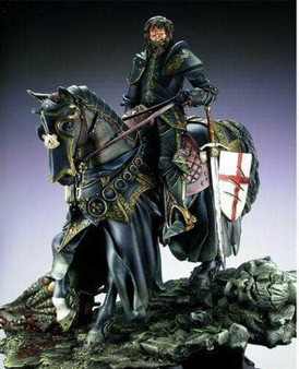 Knights Templar Figurine<br> Knight of the Order