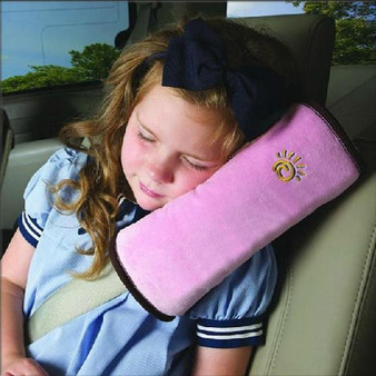 Seat belt pillow for kids