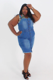 Dose Of Plus Denim Dress