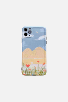 Summer Oil Painting Flowers iPhone Case
