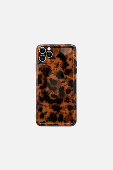 Amber Leopard Marble iPhone Case