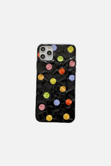 Colorful 3D Dots 2 iPhone Case