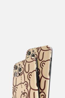 Cute Brown Bears iPhone Case