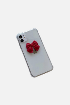 Mini Bow Red iPhone Case