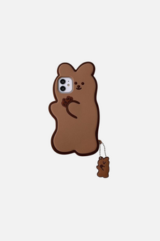 Cookie Bear Brown iPhone Case