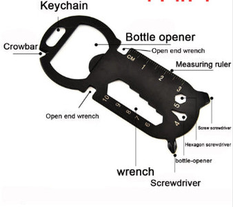 11 In 1 Multi-Function EDC Tool