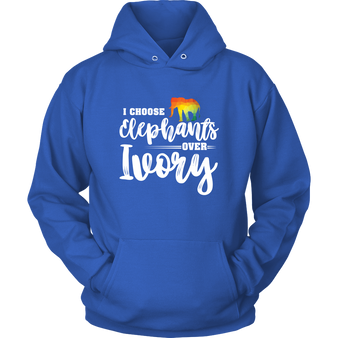 Choose Elephants Unisex Hoodie