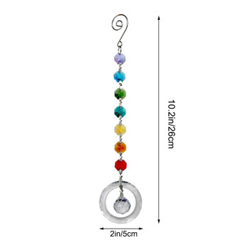 7 Chakras Fengshui Rainbow Maker / Suncatcher