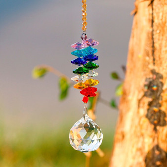 7 Chakras Cascade Rainbow Maker / Suncatcher