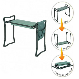 Gardener's Bench - Folding Ergonomic Kneeler Bench