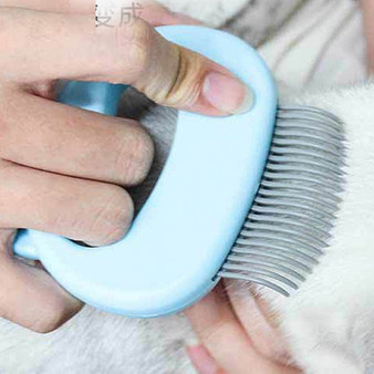 Pet Massager & Deshedding Shell Comb