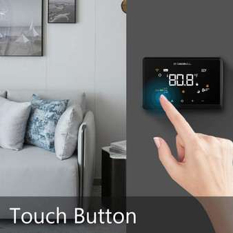 Wi-Fi Smart Thermostat for Smart Home, Works with Alexa, Saswell.