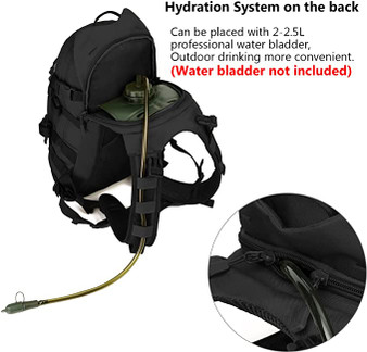 Tactical Motorcycle Cycling Backpack Military