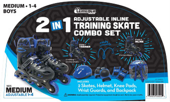 CHICAGO Skates Boys Inline Training Skate Combo Set