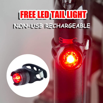 Bike Headlight and Back Tail Light Rear Light, Road Bike all Bikes Cycling.