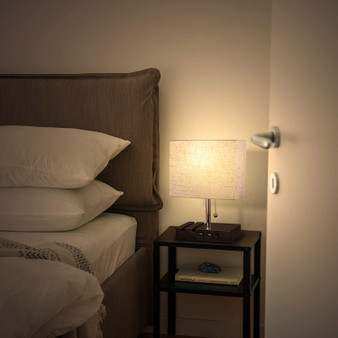 Nightstand Lamp for Bedroom, Living Room, Reading, Office
