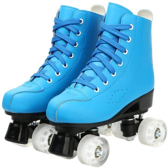 Gets Women's Roller Skates PU Leather High-top Roller Skates