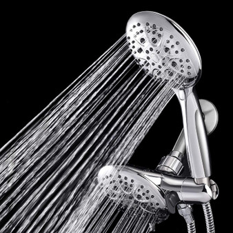 Couradric Handheld Shower Head and Rain Shower Head Combo, High