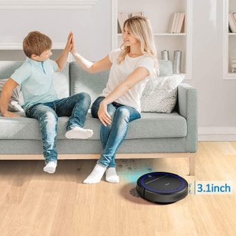 Robotic Vacuum Cleaner for Pet Hair, Hard Floors, Carpet