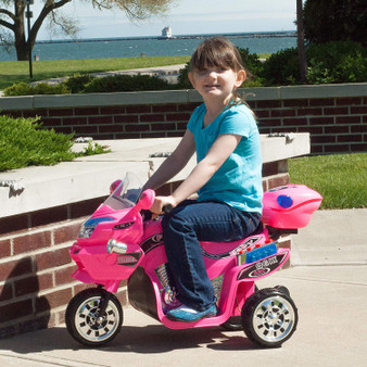 3 Wheel Motorcycle for Kids, Battery Powered Ride On Toy