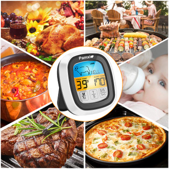 【2021 New Technology】 Instant Read Digital Meat Thermometer 40in Probe