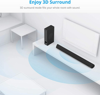 Sound Bar with Subwoofer