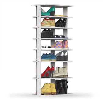 7 Tiers Entryway Vertical Shoe Rack