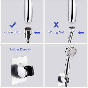 Taiker Shower Head, High Pressure Rainfall Shower