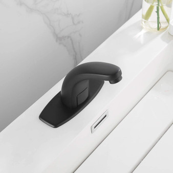 Bathroom Sink Faucet Touchless Temperature Automatic Sensor Commercial