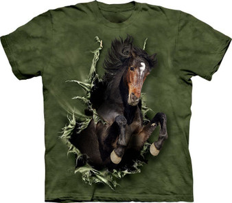Horse 3D T-Shirt Funny Animal Graphic Tee For Men Women Gift For Horse Lover