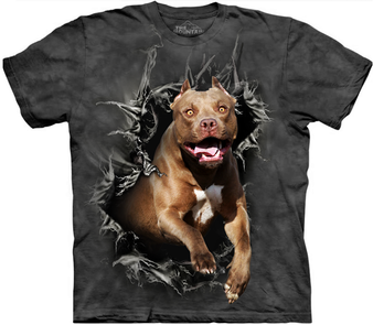 Pitbull 3D T-Shirt Dangerous Dog Graphic Shirts For Men Gift Ideas For Men