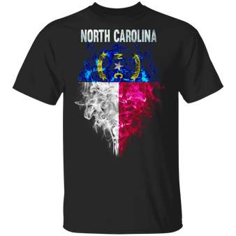 North Carolina T-Shirt NC State Shirt American North Carolina Patriot Gift For Him