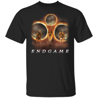 Endgame German Shepherd T-Shirt Gift For Dog Lover