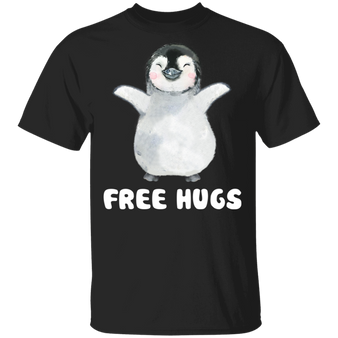 Penguin Free Hugs T-Shirt Cute Gift For Penguin Lovers