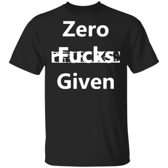 Kevin Hart Baby Shirt Zero Fucks Given T-Shirt