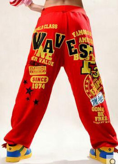 Loose Hip Hop Dancer Harem Sweatpants