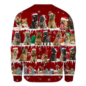 Cairn Terrier Sweatshirt Cute Christmas Sweatshirt Special Christmas Gift For Him Dog Owners