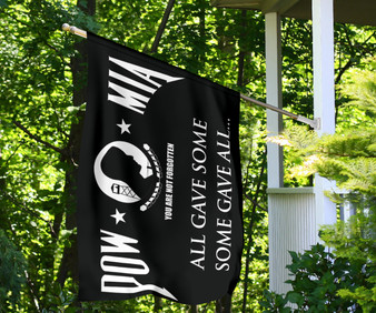 Pow Mia Flag All Gave Some Gave All Honor And Remember Flag On Veterans Day For House Decor