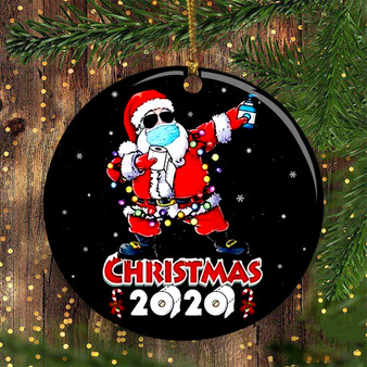 Funny 2020 Santa Christmas Ornament For Outdoor Christmas Ornament Xmas Decorating Idea