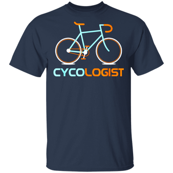 Cycologist T-Shirt Cycling Bicycle Cyclist Road Bike Triathlon Shirt For Sale Men Gift