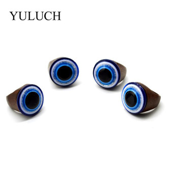 Turkish Evil Eye Wooden Rings