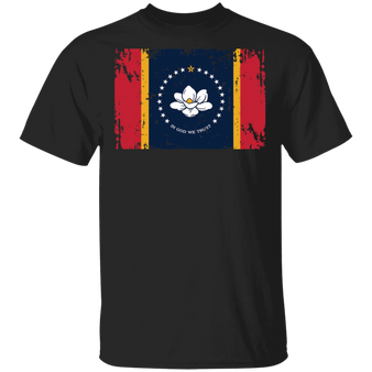 Mississippi Flag 2020 Vintage T-Shirt New State Flag Of Mississippi Gift For Men